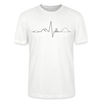 Outdoor Design - Stanley/Stella Unisex Bio-T-Shirt CRAFTER - Weiß - Vorne - Alina (178cm) & Michal (187cm)