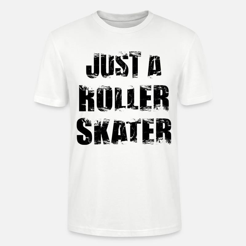Nur ein Rollschuhläufer - Stanley/Stella Unisex Bio-T-Shirt CRAFTER - Weiß