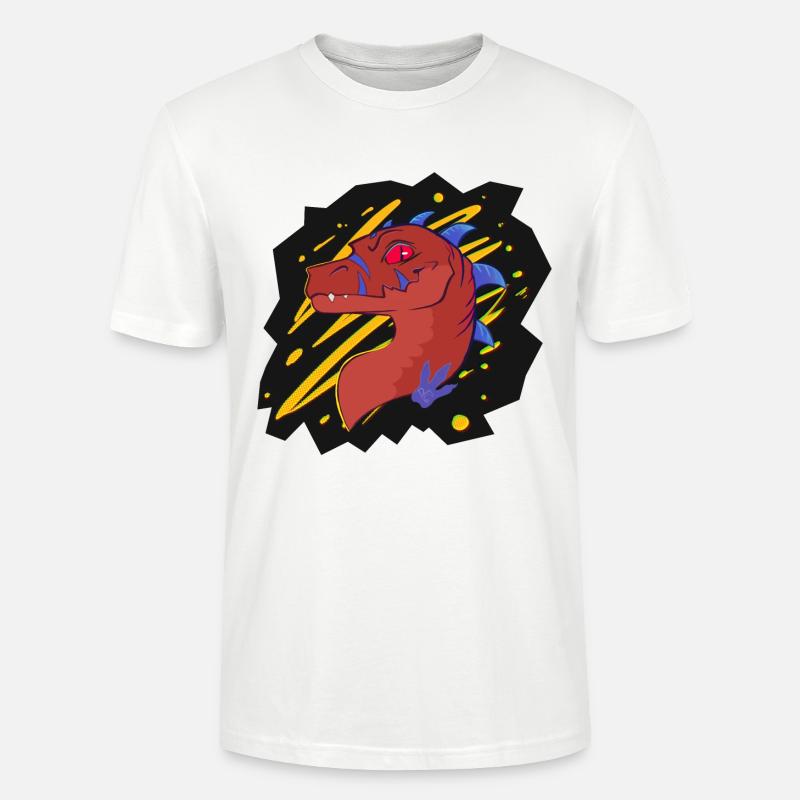 Firia, die Chimäre (von Derpy Fox) - Stanley/Stella Unisex Bio-T-Shirt CRAFTER - Weiß