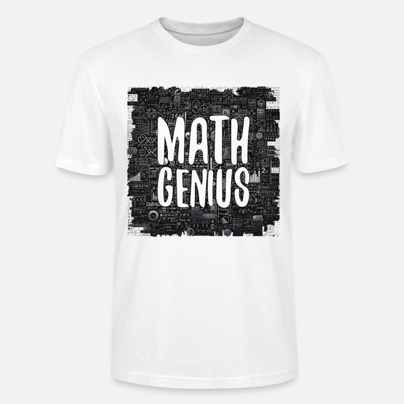 Math Genius Math Genius Math cadeau - T-shirt bio CRAFTER Stanley Stella Unisexe - blanc