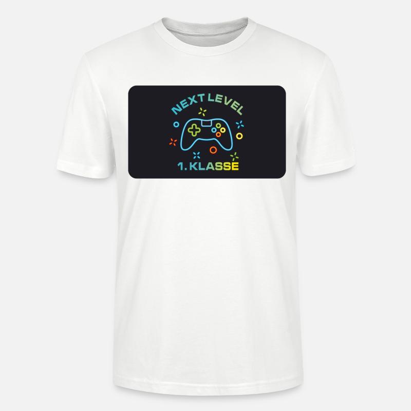 Game Controller - Next Level 1st Class - Stanley/Stella CRAFTER Unisex Organic T-Shirt - white