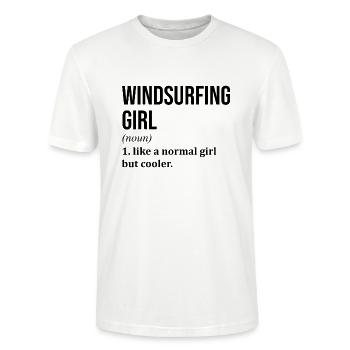Windsurf Windsurf Windsurf - Stanley/Stella CRAFTER Unisex Organic T-Shirt - white - Front - Alina (178cm) & Michal (187cm)