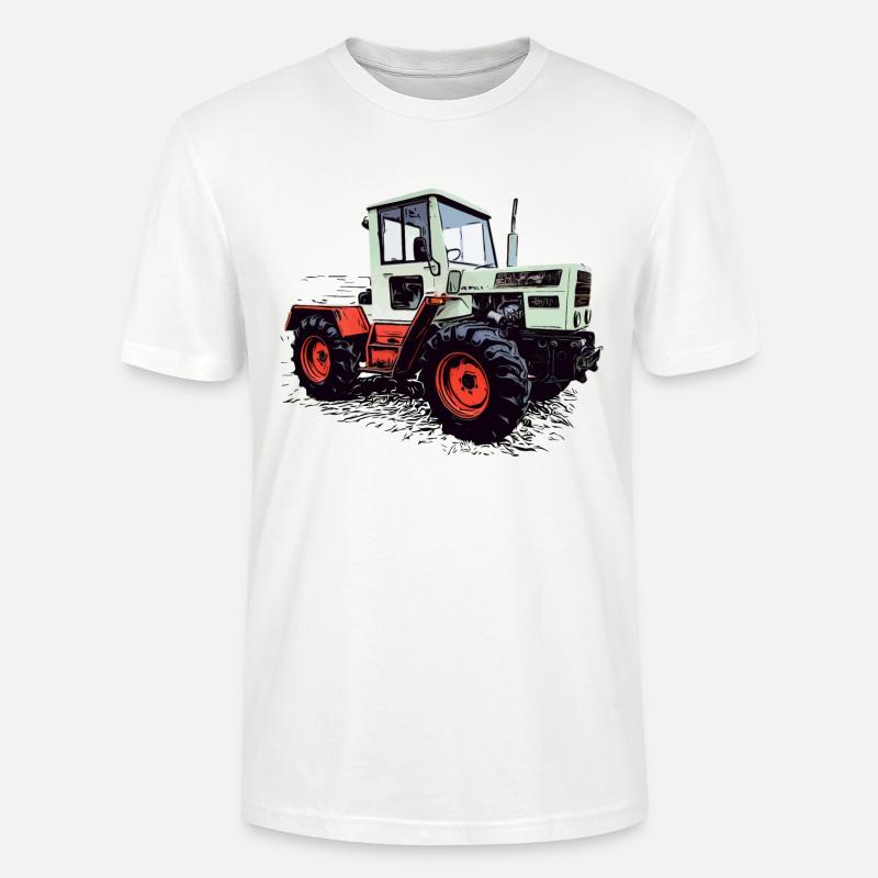 MB trac 65 70 Traktor - Stanley/Stella Unisex Bio-T-Shirt CRAFTER - Weiß