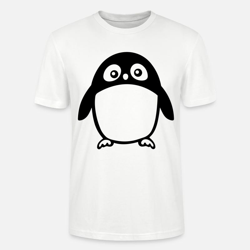 Pinguin - Stanley/Stella Unisex Bio-T-Shirt CRAFTER - Weiß
