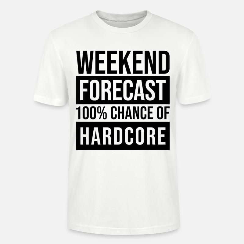 Hardcore - Stanley/Stella Unisex Bio-T-Shirt CRAFTER - Weiß