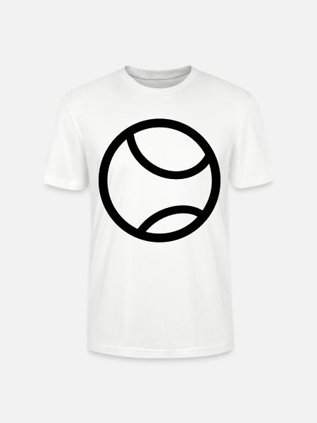 Tennisball - Stanley/Stella Unisex Bio-T-Shirt CRAFTER - Weiß