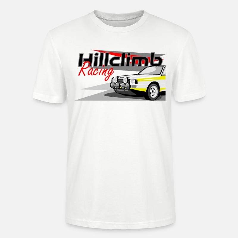 Rallye Quattro Courses de côte - T-shirt bio CRAFTER Stanley Stella Unisexe - blanc