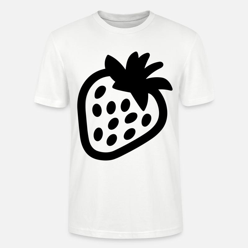 fraise - T-shirt bio CRAFTER Stanley Stella Unisexe - blanc