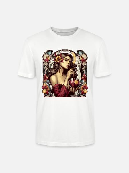 Sangria Spanien Portugal Geschenk - Stanley/Stella Unisex Bio-T-Shirt CRAFTER - Weiß
