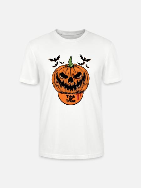 Trick or Treat Halloween - Stanley/Stella Unisex Bio-T-Shirt CRAFTER - Weiß