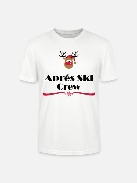 Après Ski - Stanley/Stella CRAFTER Unisex Organic T-Shirt - white