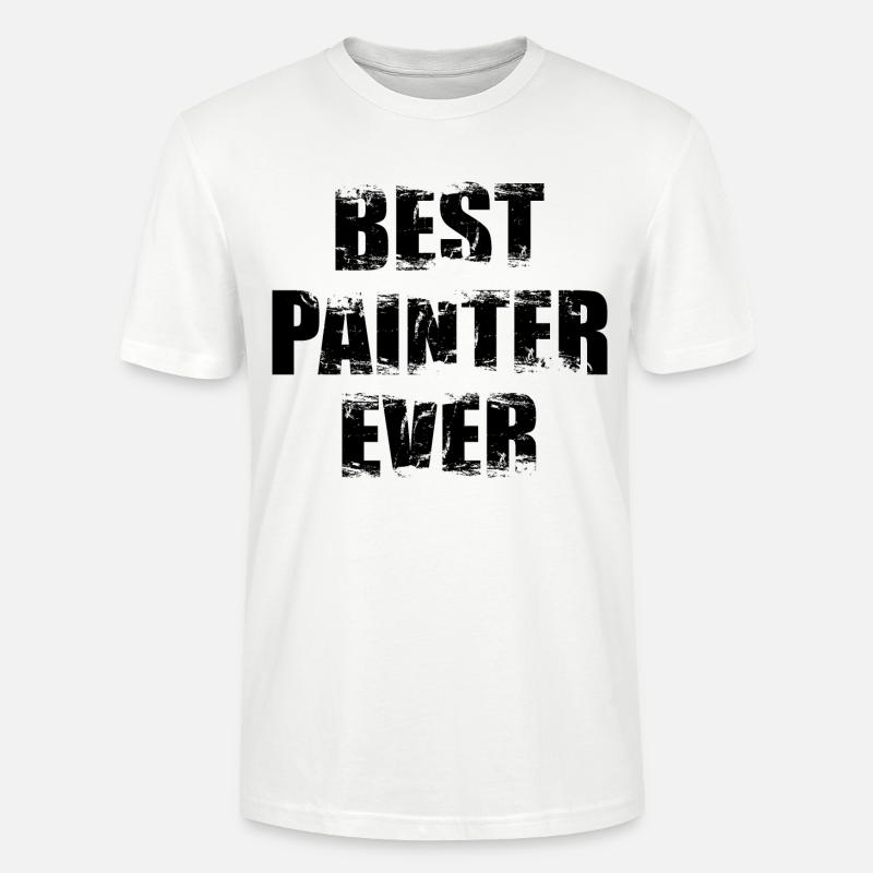 Bester Maler und Lackierer - Stanley/Stella Unisex Bio-T-Shirt CRAFTER - Weiß