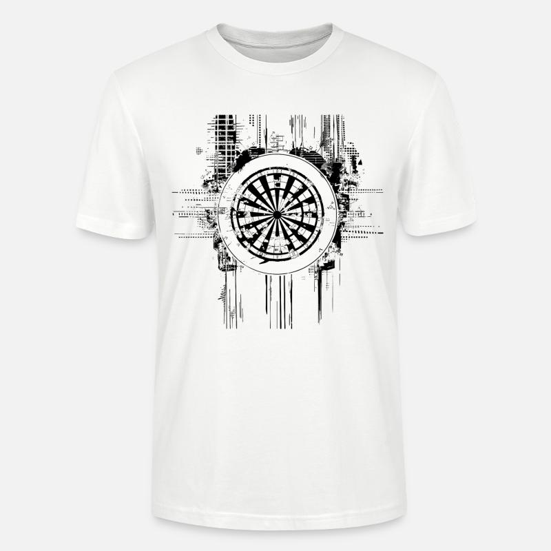 Dartscheibe - Stanley/Stella Unisex Bio-T-Shirt CRAFTER - Weiß