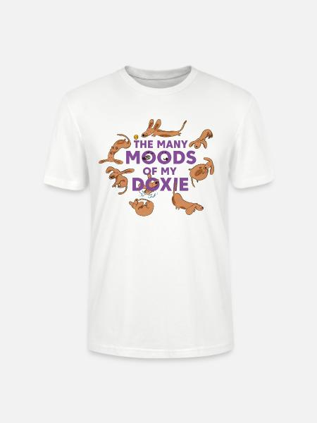 Dachshund Whims – Every Day an Adventure - Stanley/Stella CRAFTER Unisex Organic T-Shirt - white
