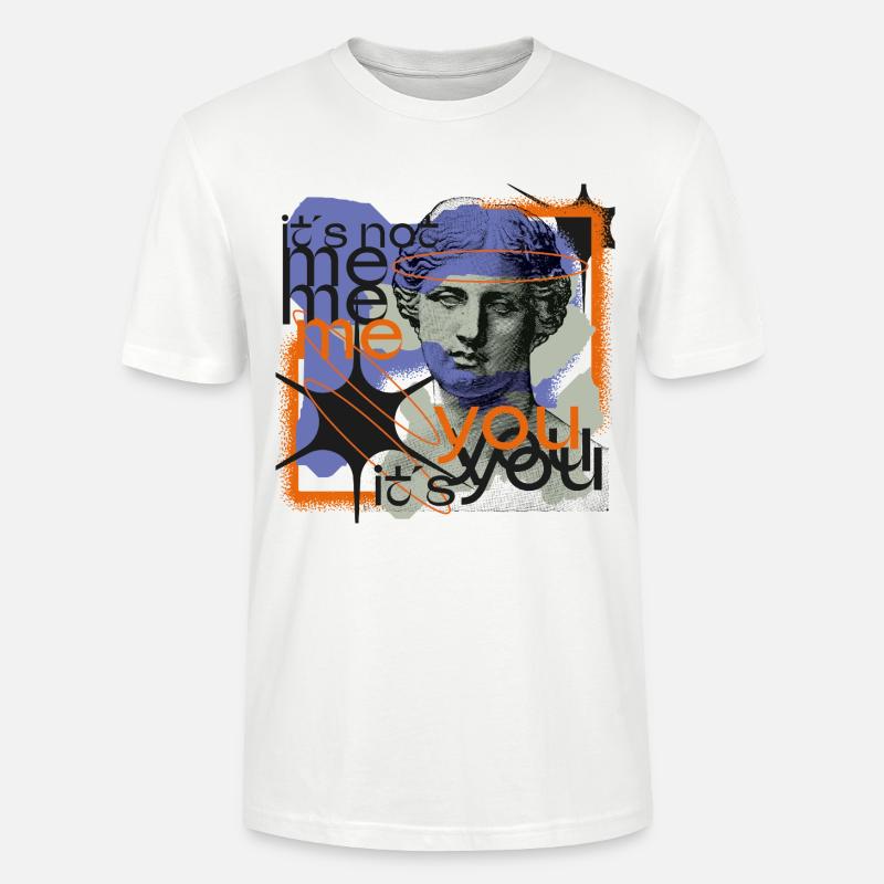 Ce n’est pas moi, c’est vous - T-shirt bio CRAFTER Stanley Stella Unisexe - blanc