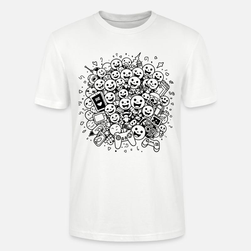 Zocker Generation - Stanley/Stella Unisex Bio-T-Shirt CRAFTER - Weiß