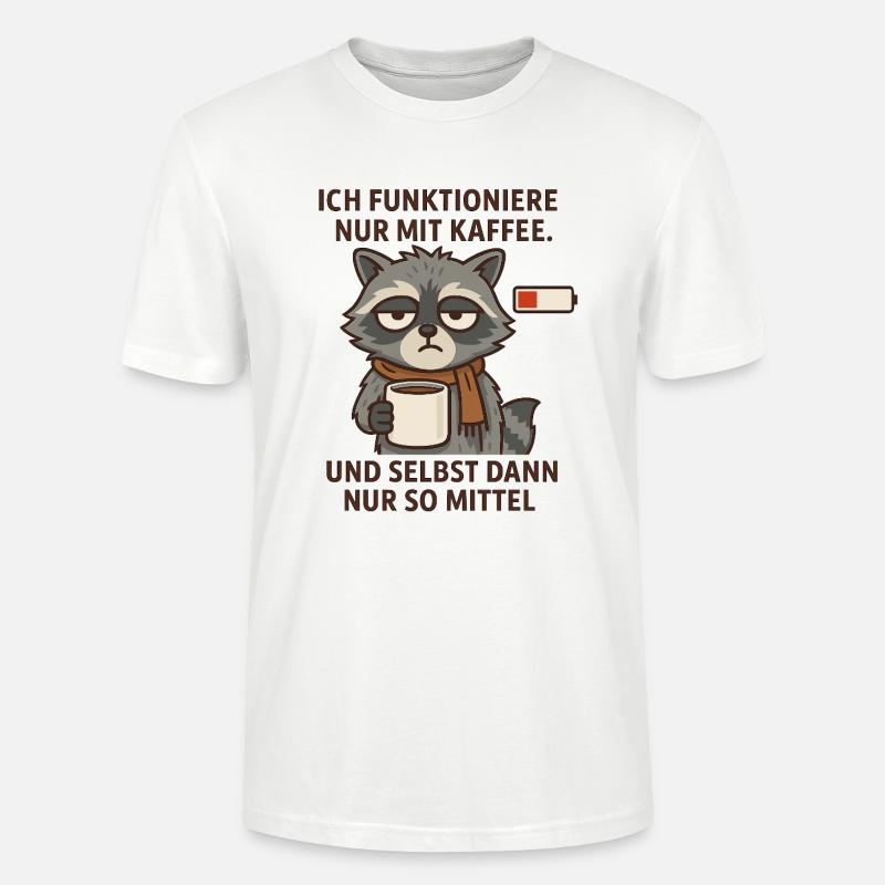 Läuft... also mehr so kriecht. - Stanley/Stella Unisex Bio-T-Shirt CRAFTER - Weiß
