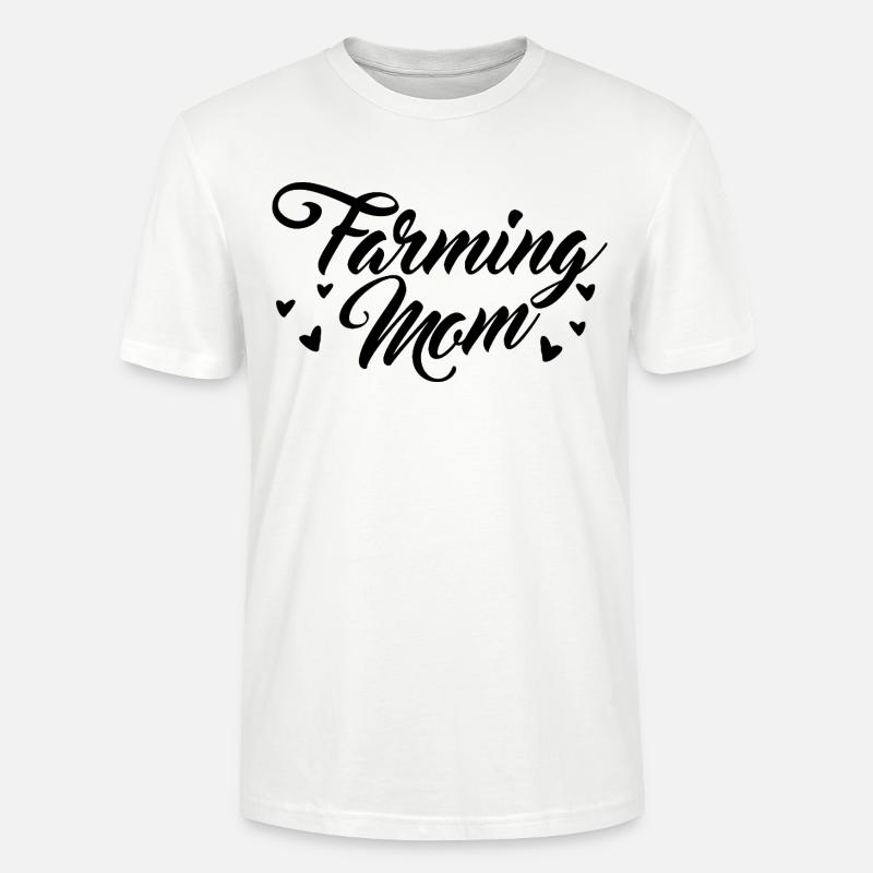 Bauernhof Mutter - Stanley/Stella Unisex Bio-T-Shirt CRAFTER - Weiß