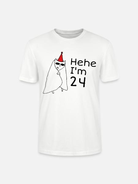 24-jähriges Jubiläum – 24-jähriges Jubiläumsgeschenk - Stanley/Stella Unisex Bio-T-Shirt CRAFTER - Weiß