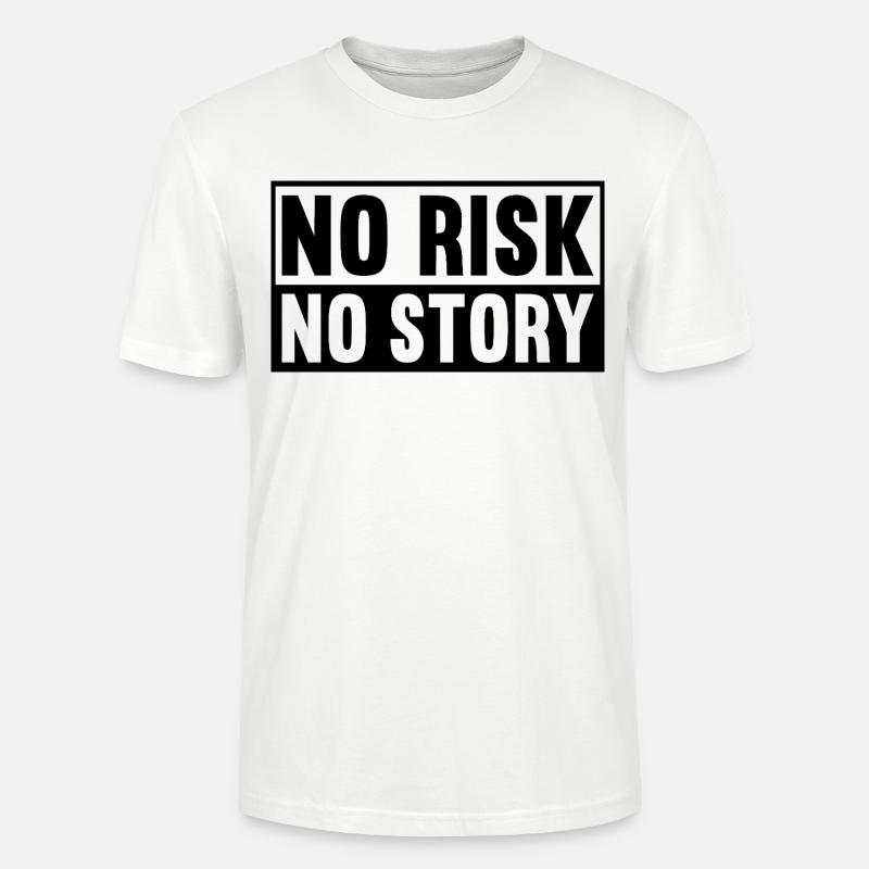 Pas de risque, pas d’histoire - T-shirt bio CRAFTER Stanley Stella Unisexe - blanc