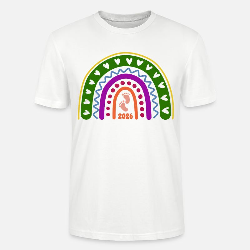 Quand l’amour devient vie - Bébé 2026 - T-shirt bio CRAFTER Stanley Stella Unisexe - blanc