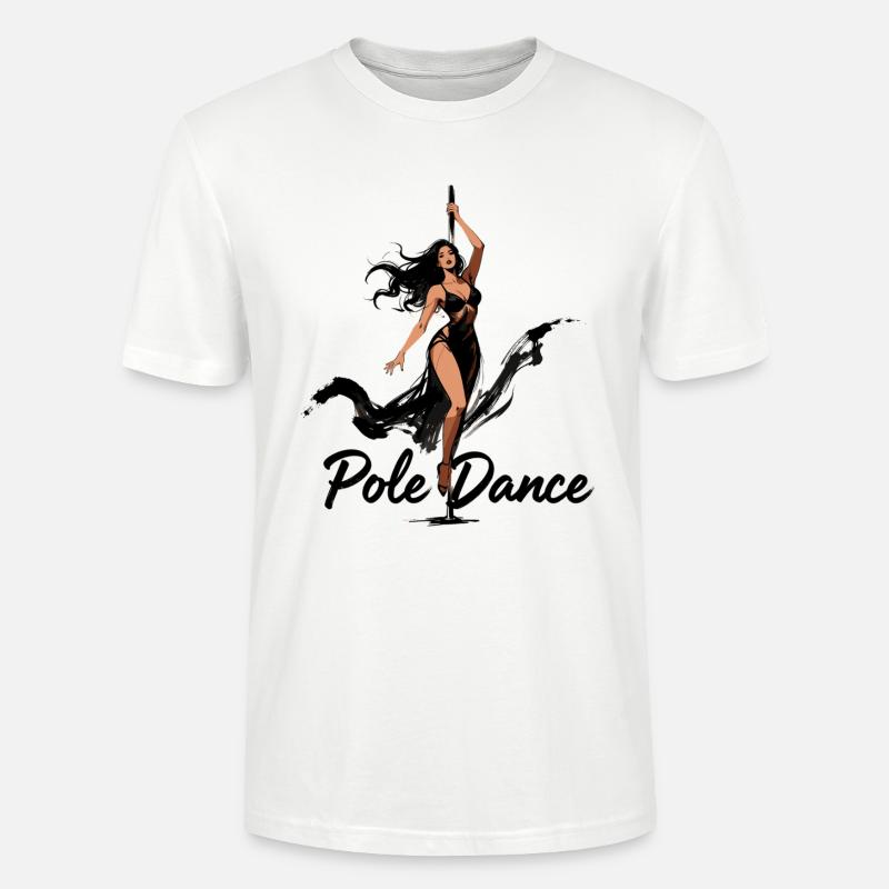 Pole Dance Poledancerin ästhetisch Geschenk - Stanley/Stella Unisex Bio-T-Shirt CRAFTER - Weiß