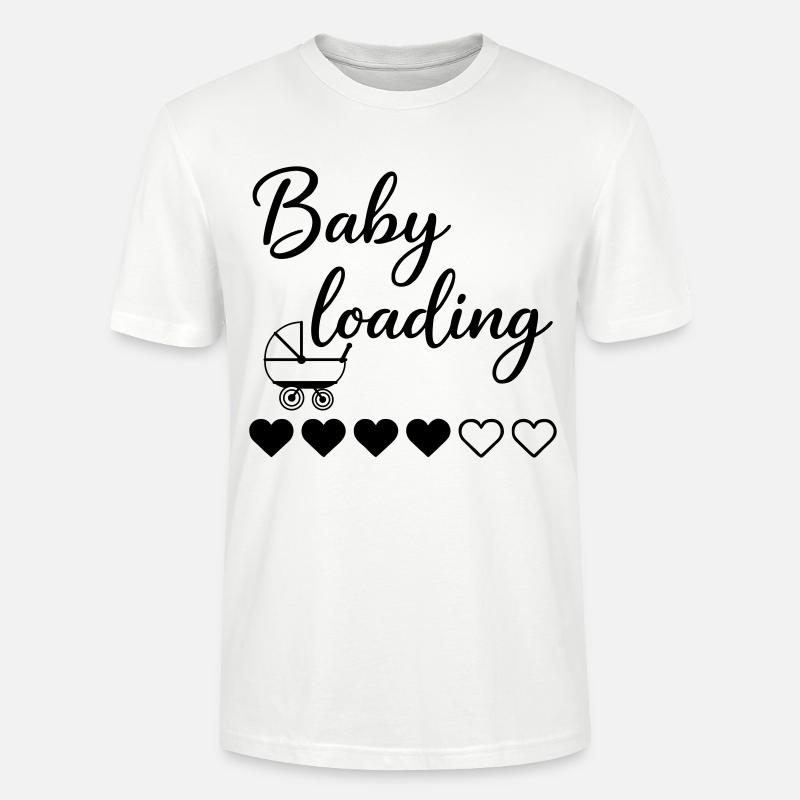 Baby Loading - Stanley/Stella Unisex Bio-T-Shirt CRAFTER - Weiß