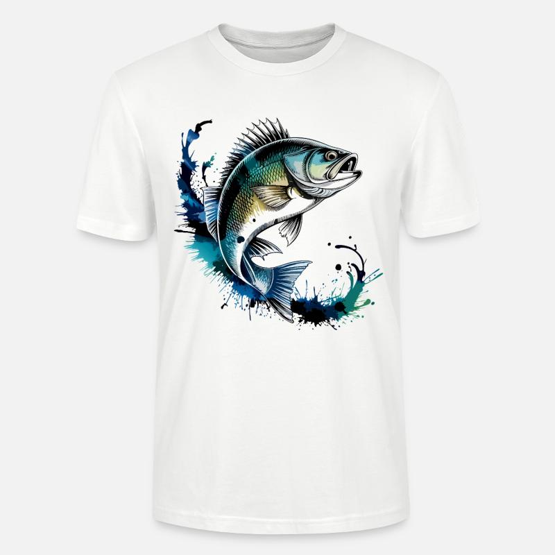 Conception de perchoirs - T-shirt bio CRAFTER Stanley Stella Unisexe - blanc