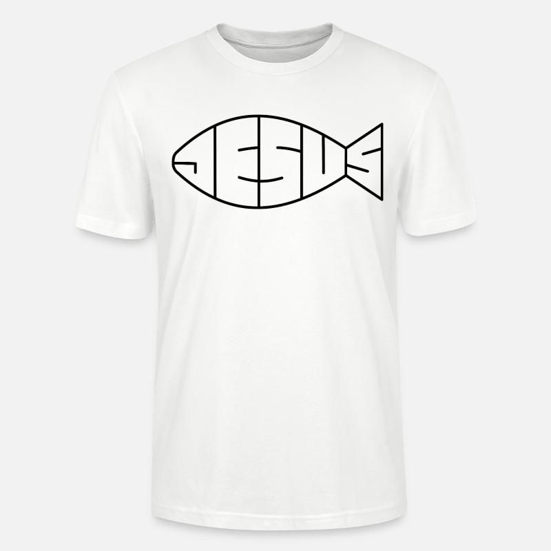 Jesus | Liebe | Glaube | Geschenk - Stanley/Stella Unisex Bio-T-Shirt CRAFTER - Weiß