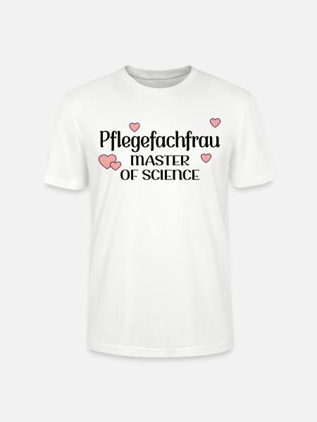 MASTERSTUDIUM PFLEGE - PFLEGEFACHFRAU - Stanley/Stella Unisex Bio-T-Shirt CRAFTER - Weiß