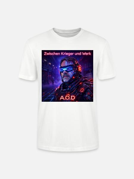 Zwischen Krieger Und Werk - Stanley/Stella Unisex Bio-T-Shirt CRAFTER - Weiß