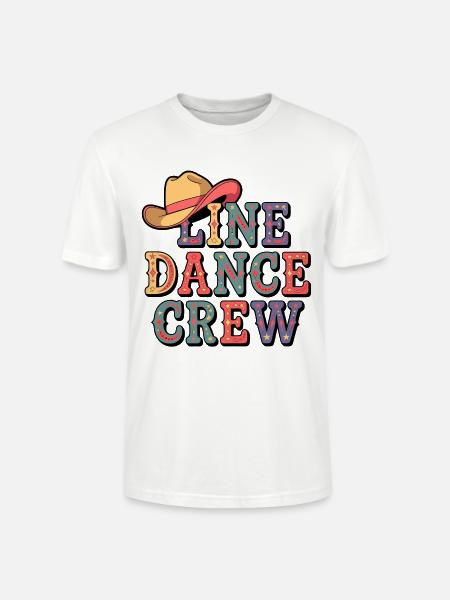 Country Line Dance - Stanley/Stella Unisex Bio-T-Shirt CRAFTER - Weiß