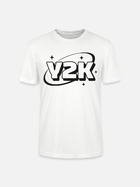 Y2K Nostalgie Neon Sparkle - Stanley/Stella Unisex Bio-T-Shirt CRAFTER - Weiß