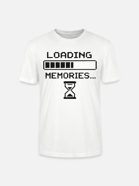 Ladeprozess Erinnerungen - Stanley/Stella Unisex Bio-T-Shirt CRAFTER - Weiß