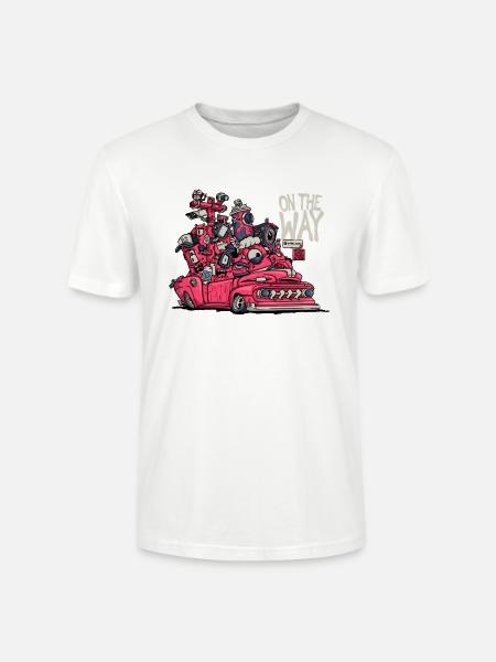 Unterwegs - Stanley/Stella Unisex Bio-T-Shirt CRAFTER - Weiß