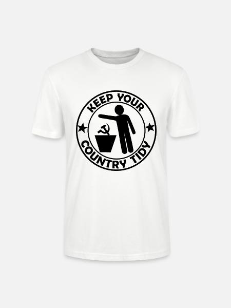 Umwelt und Politik - Stanley/Stella Unisex Bio-T-Shirt CRAFTER - Weiß