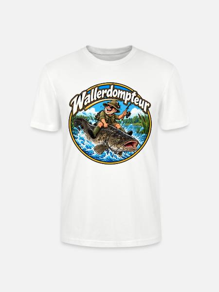 Waller Angeln - Stanley/Stella Unisex Bio-T-Shirt CRAFTER - Weiß