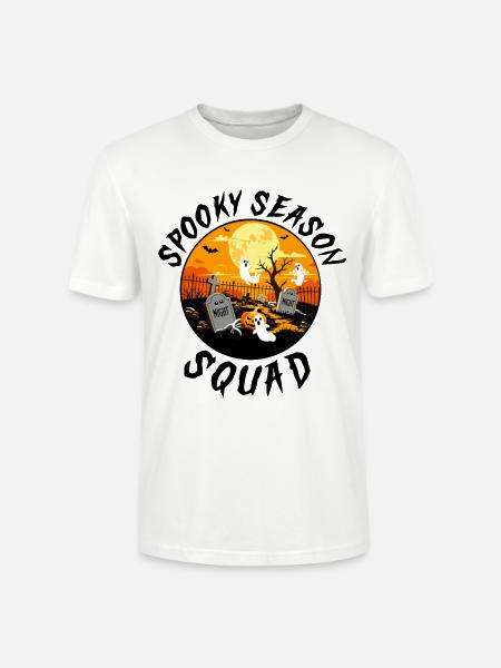 Spooky Season Squad von Helfspawn - Stanley/Stella Unisex Bio-T-Shirt CRAFTER - Weiß