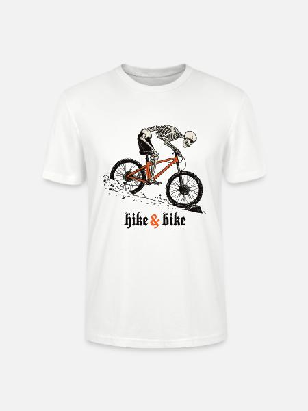 Hike nd bike - Stanley/Stella Unisex Bio-T-Shirt CRAFTER - Weiß