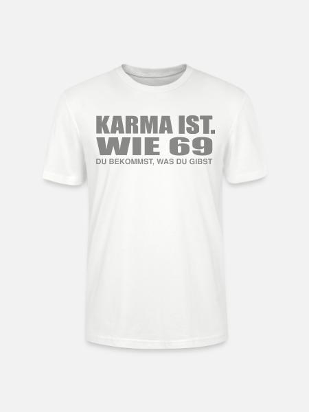 Karma 69 - Stanley/Stella Unisex Bio-T-Shirt CRAFTER - Weiß