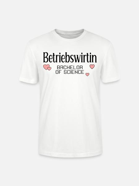 Studium Bachelor Betriebswirtin - Stanley/Stella Unisex Bio-T-Shirt CRAFTER - Weiß
