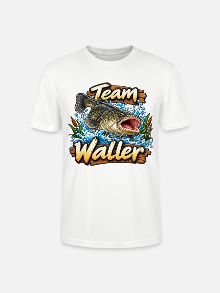 Team Waller - Stanley/Stella Unisex Bio-T-Shirt CRAFTER - Weiß