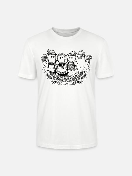 Bayerische Geister - Stanley/Stella Unisex Bio-T-Shirt CRAFTER - Weiß