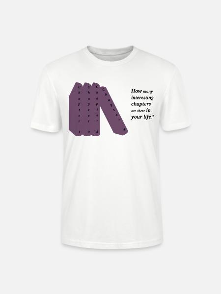 DEIN Leben. Your life. - Stanley/Stella Unisex Bio-T-Shirt CRAFTER - Weiß