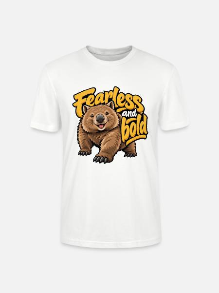Wompatti - Stanley/Stella Unisex Bio-T-Shirt CRAFTER - Weiß