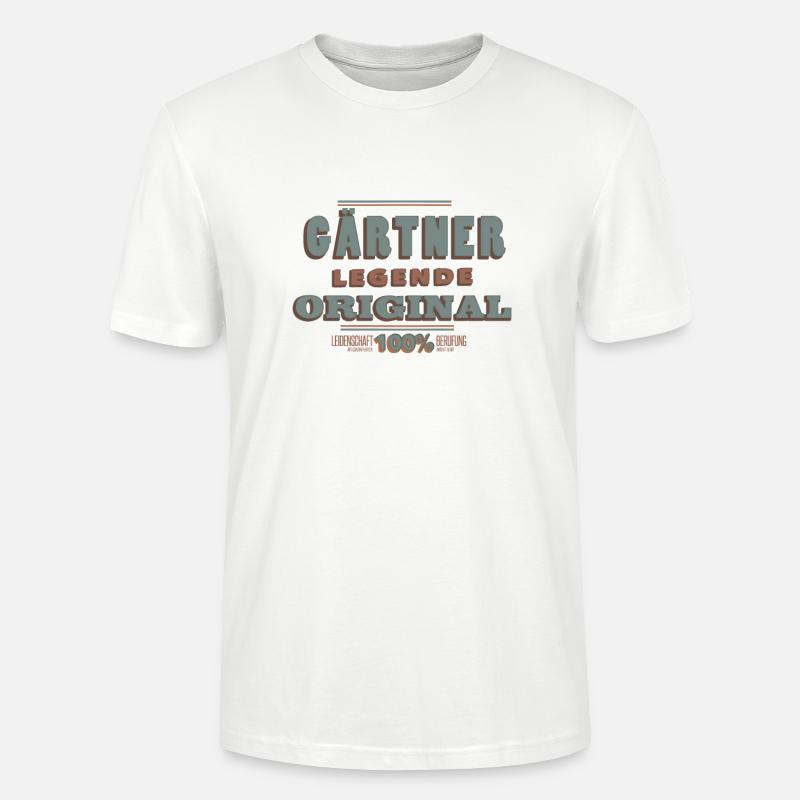 Gärtner - Stanley/Stella Unisex Bio-T-Shirt CRAFTER - Weiß