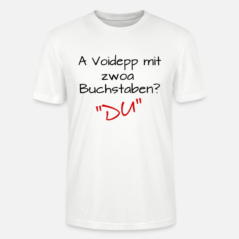 Voidepp DU - Stanley/Stella Unisex Bio-T-Shirt CRAFTER - Weiß