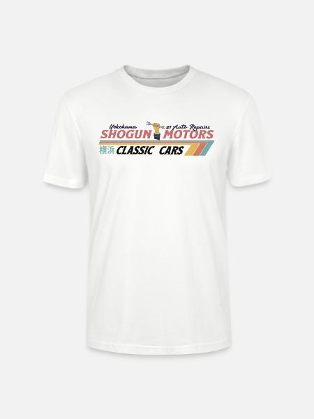 Shogun Motors retro sign - Stanley/Stella Unisex Bio-T-Shirt CRAFTER - Weiß