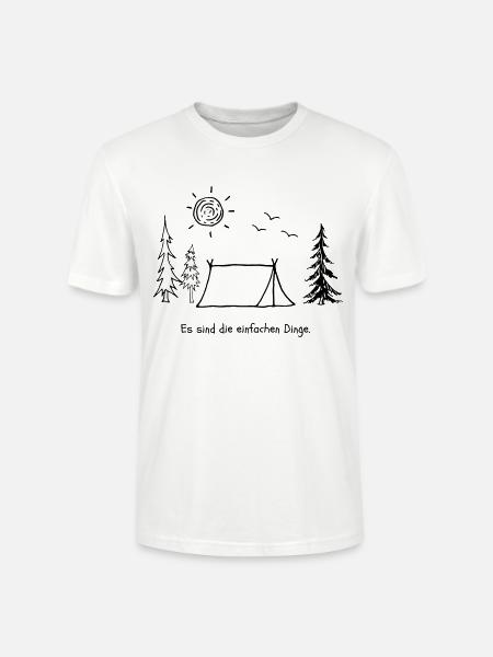 It's the simple things - Stanley/Stella CRAFTER Unisex Organic T-Shirt - white