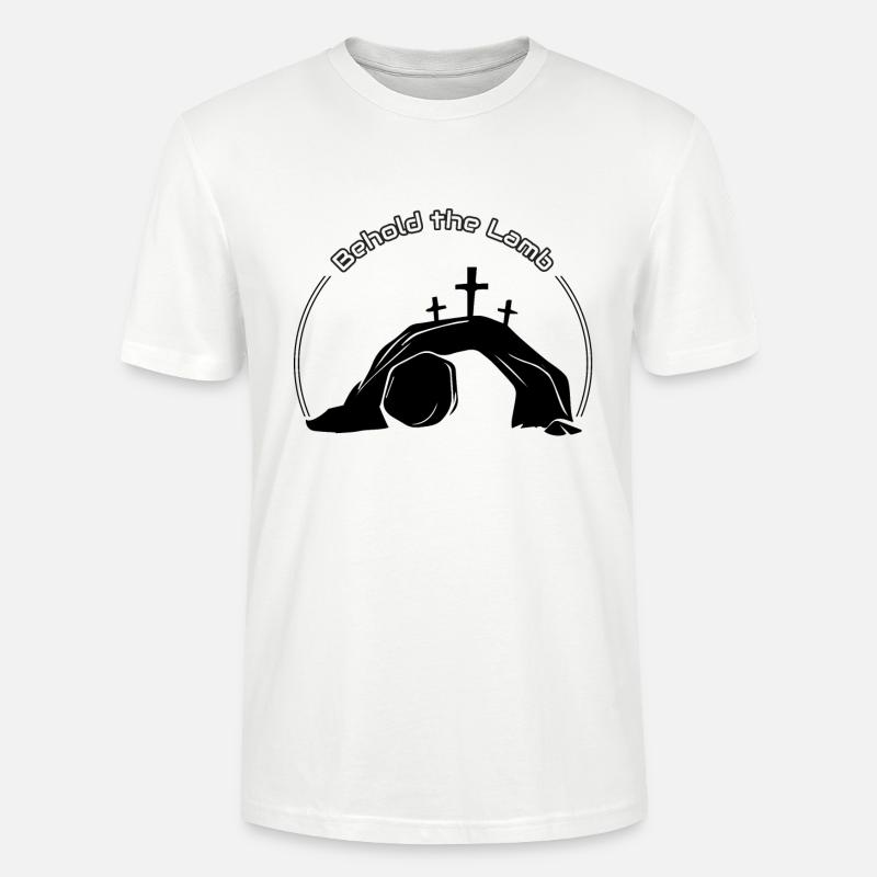 Seht das Lamm - Stanley/Stella Unisex Bio-T-Shirt CRAFTER - Weiß